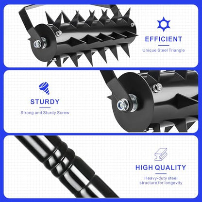 Wechoice Rolling Lawn Aerator
