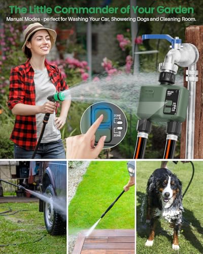 WiFi Water Timer 2 Zone for Garden Hose - size: 2 Outlet