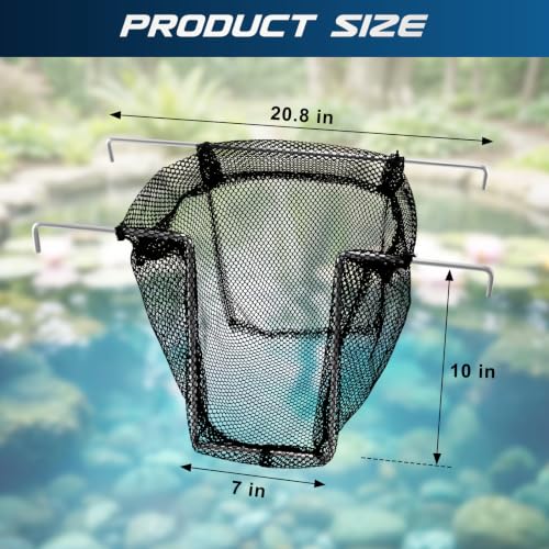 ETZ 29146 Pond Skimmer Debris Net for Aquascape,Black