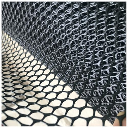Plastic Chicken Wire Mesh Plastic Mesh Roll for Gardening Construction Barrier Netting Frame Crafts Plastic Mesh Fencing Poultry Fencing Garden Netting(Size:1.2cm mesh 1 * 20m,Color:Black) - size: 1.2cm mesh 1*20m