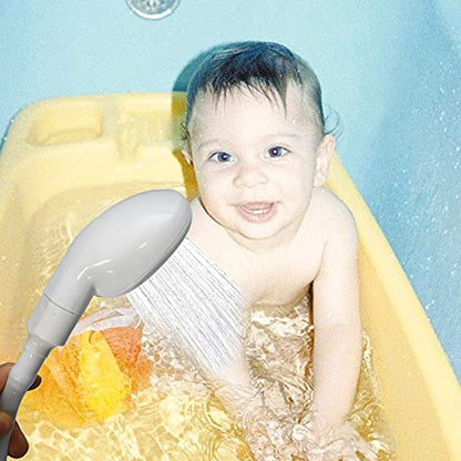 2m/6.56ft Pet Sink Spray Hose Portable Garden/Tub Faucet Sprayer Handheld Hose Faucet Shower for Bathing Baby,Pets,Washing Hair,Rinsing Vegetables - color: White - 2m/6.56ft