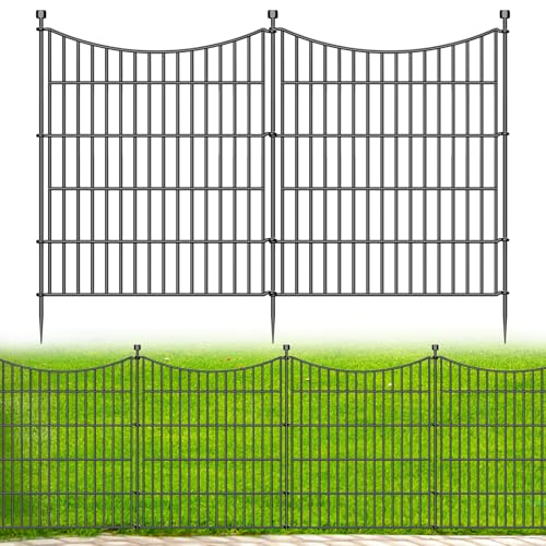 No Dig Dog Fence Outdoor for Yard, 32 in(H) X 23.6 ft(L) - size: 32 in(H) X 23.6 ft(L)