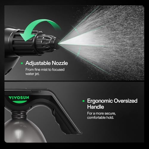 VIVOSUN 70oz Battery Powered Sprayer, Electric Spray Bottle