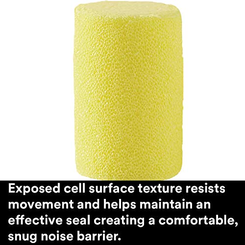 3M Ear Plugs, E-A-R Classic 310-1001, Uncorded, Disposable, Foam, NRR 29