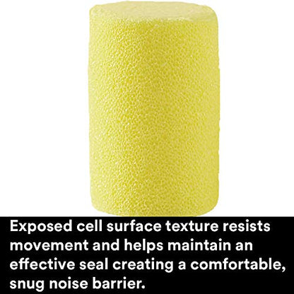 3M Ear Plugs, E-A-R Classic 310-1001, Uncorded, Disposable, Foam, NRR 29