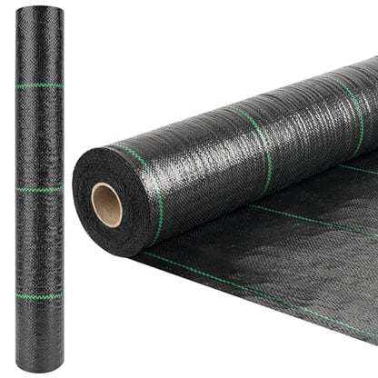 4ft x 300ft Weed Barrier Landscape Fabric Heavy Duty Premium Weed Control Fabric Durable & Eco-Friendly Weed Block Gardening Mat Landscaping Fabric - size: 4ft x 300ft