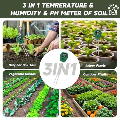 Adawook Self-Watering Seed Starter Tray, Seed Starter Kit Self Water, Germination Trays for Seed Starting with High Humidity Domes (Tray, 240 Cells)
