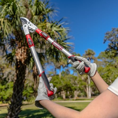 Radius Garden 37" Ratcheting Bypass Lopper with Telescoping Handles