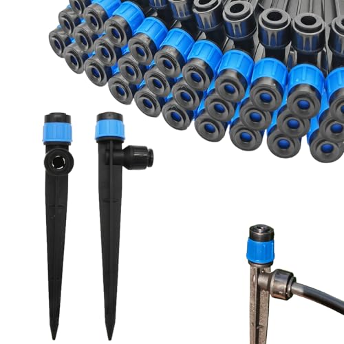 Drip Irrigation Emitters, 30 PCS, Push-to-Quick Connect