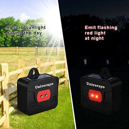 Coyote Deterrent Solar Predator Control Light 2 Pack
