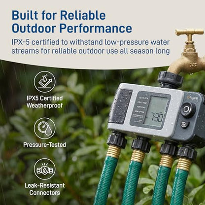 Orbit B-hyve XD 4-Port Smart Hose Watering Timer with Wi-Fi Hub - 24639 - size: 4-Port, style: Smart