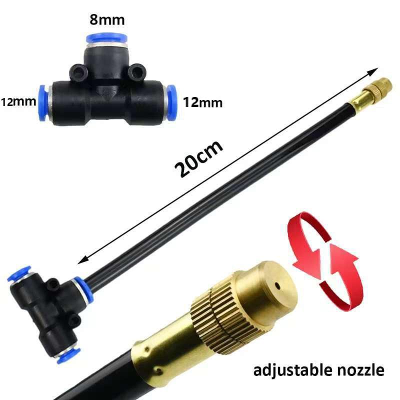 360° Adjustable Drip Irrigation System for Garden,Automatic Watering System - size: 82 FT