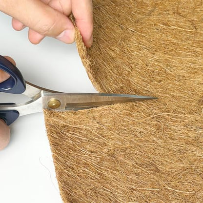 SUNYAY 12x80 inch Natural Coco Liner Roll Coconut Coir Liner Sheets Coco Mat for Planter Window Box Flower Basket Garden Decoration Animal Pet Pad Liner - size: 12x80 inch