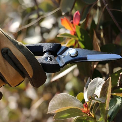 Senkichi Pruning Shears 190mm/7.5", Shock-Absorbing Grip - Japanese Pruner - size: 190mm (7.5")