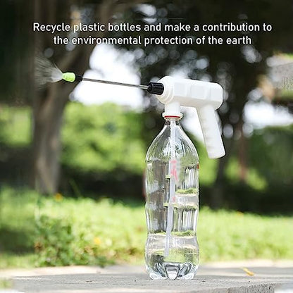 Electric Plant Sprayer Spout Battery Powered USB Rechargeable Handheld Automatic Watering Sprayer with Spray Bar (A)