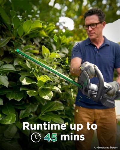 22-Inch 20V Brushless Cordless Dual-Action Hedge Trimmer