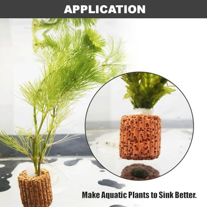 10-Pack 25mm Aquatic Plant Ring Base for Aquarium Pots