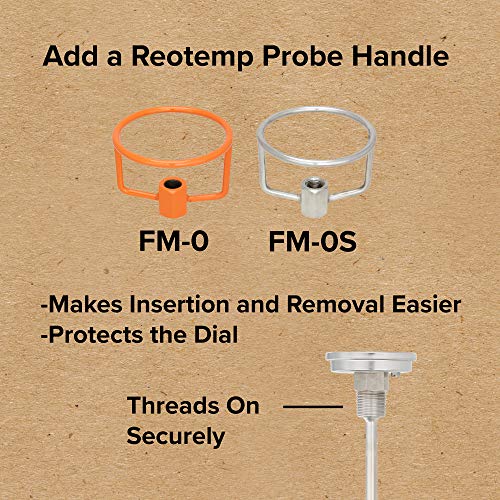 REOTEMP Backyard Pro Compost Thermometer, with PDF Composting Guide (0-200 Fahrenheit) (24 Inch Stem) - size: 24 Inch Stem