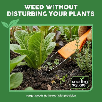 Handheld Weed Puller Tool for Vegetable Garden and Flower Bed Weeding Tools