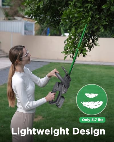 22-Inch 20V Brushless Cordless Dual-Action Hedge Trimmer