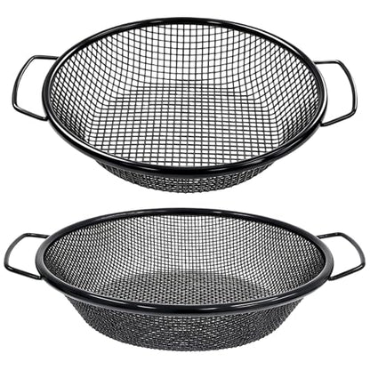 2PCS Soil & Compost Sifter with Handle, 3mm & 6mm for 5 Gallon Bucket