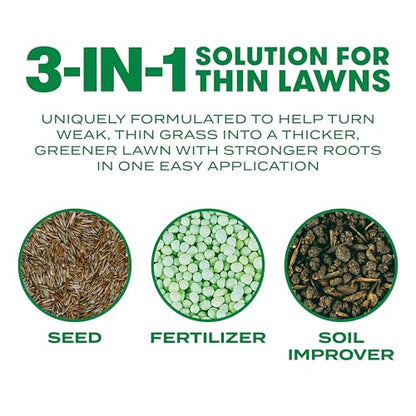 Scotts Turf Builder Thick'r Lawn Sun & Shade, 12 lbs. - size: 12 lb.