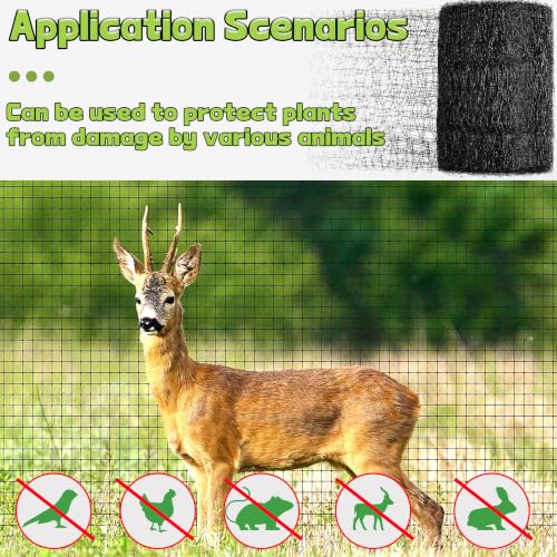 Bird Netting for Garden, Deer Fence Netting, Suitable for Protecting Vegetables and Fruit Trees, Protection Against Birds, Deer, Squirrels, and Poultry (7 * 100 Feet(2.1 * 30 Meter)) - size: 7*100 Feet(2.1*30 Meter)