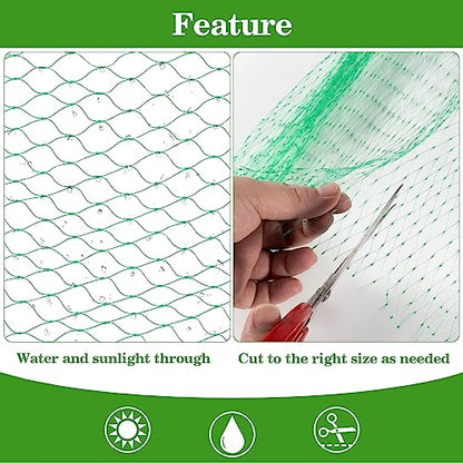 Sukh Bird Netting for Garden 13x33ft - Mesh Net for Garden Protection