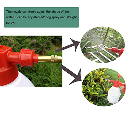 4 Pack Garden Bottle Sprayer Nozzle Replacement Caps 0.79'' 20mm Thread Head Brass Ajustable Nozzles for 50oz 27oz 0.8-1.5L Water Pump Bottle Watering Spraying Hand-Held Pressure Mister - color: 0.2Gallon/27oz/0.8L/50oz/0.4Gallon/1.5L