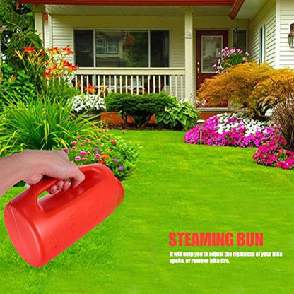 Hand Held Spreader, Fertilizer Salt Spreader, Ice Salt Dispenser with Adjustable Hole Size Cover for Lawns Gardens Walkways (red) - color: red