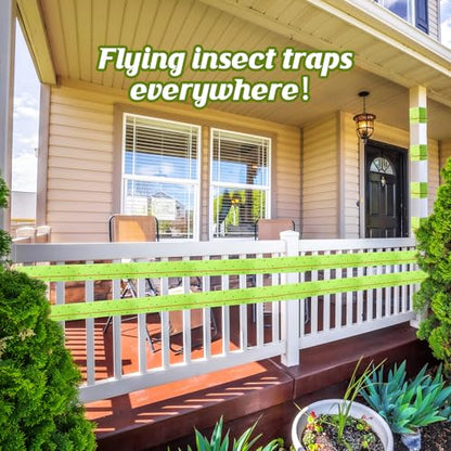 Qualirey 18 Rolls 540 ft Total Spotted Lantern Fly Tree Trap Insect Barrier - color: Green