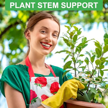 6pcs Plant Stem Support, Iron Monstera Plants Support, Plant Stem Holder - color: Gold-6pcs