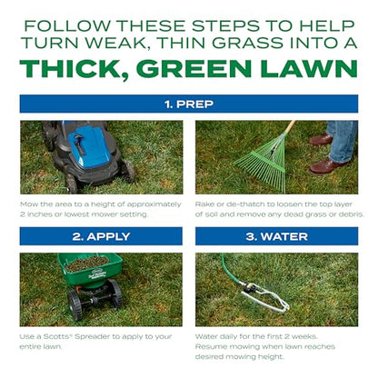 Scotts Turf Builder Thick'r Lawn Sun & Shade, 12 lbs. - size: 12 lb.