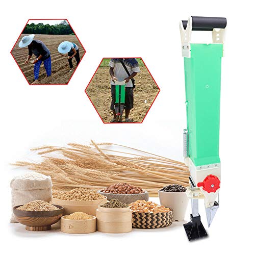 TFCFL Seed Spreader, Adjustable Manual Garden Handheld Corn Peanut Seeder Seed Fertilizer Spreader Planter Seeds