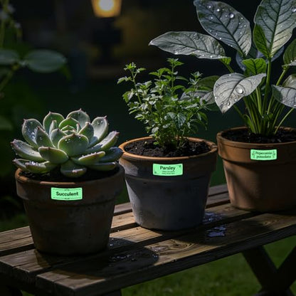 NIIMBOT Thermal Transfer Labels 0.52''x1.38'', Only for B18/N1 Label Maker - color: 0.51''×1.38''-luminous