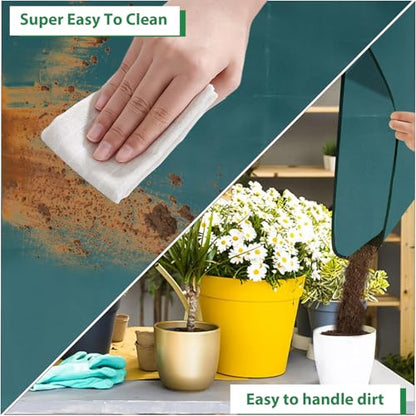 LIOOBO Repotting Mat for Indoor Plants 29.52 X 29.52 X 0.39 in Foldable Plant Mat with Non-Slip Bottom Potting Soil Pad for Transplanting Pruning Watering Gardening Work