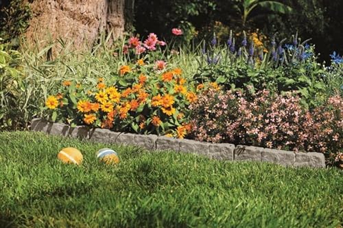 Suncast BSE10TG Edging, Borderstone, 10 Pack - color: Borderstone