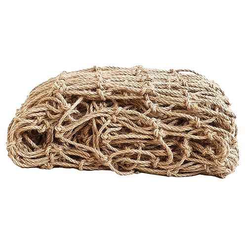 Plant Support Netting Jute Twine Trellis Outdoor Grow Party Indoor/Outdoor Ceiling Decor 3mm Mesh for Climb Plant Vegetables Vine Veggie, 1Mx5M