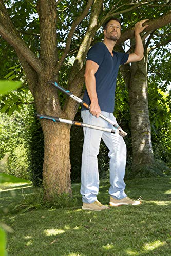 GARDENA Bypass Loppers, 35.5 in. Handle, 1.65 in. Max Cut - 12009 - size: 35.5", style: Bypass