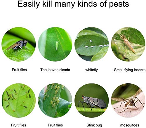 Faicuk Yellow Dual-Sided Sticky Fly Traps for Plant Insect, 30 Pack - size: 30 PACK