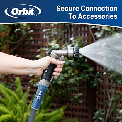 Orbit 33180 ExoJacket Fabric Garden Hose - Heavy-Duty Water Hose (100-Foot x 5/8-Inch) (Pack of 2) - size: 100 Ft (Pack of 2), style: ExoJacket