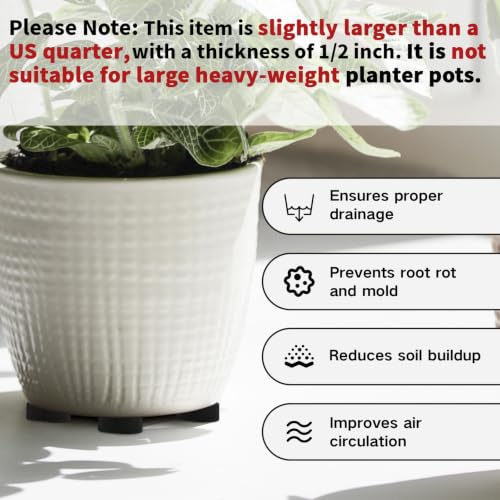 32 Plant Pot Feet, Pot Risers, Plant Feet for Pots,Plant Risers,Pot Lifters