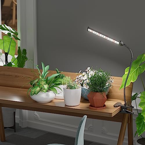 GooingTop Grow Light for Indoor Plants Growing, 6000K Full Spectrum - size: 40Watts