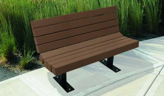 Silhouette Bench - color: Brown
