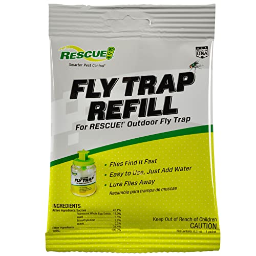 RESCUE! Reusable Fly Trap Bait Refill – Outdoor Use - style: Refill