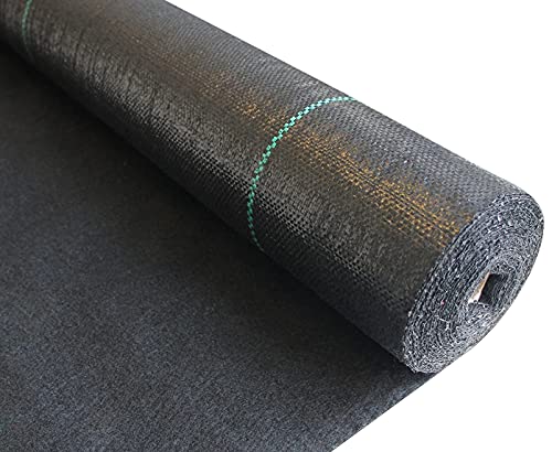 ECOgardener Premium 5oz Landscape Fabric, 3ft x 250ft Pro Garden Weed Barrier - Durable & Heavy Duty Weed Block Gardening Mat, Easy Setup & Superior Weed Control, Eco-Friendly & Convenient Design - size: 5oz - 3ft x 250ft