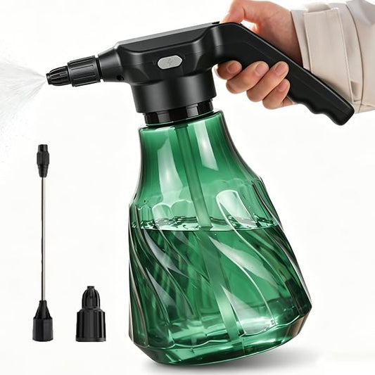 Electric Plant Mister, Rechargeable Spray Bottle for Garden