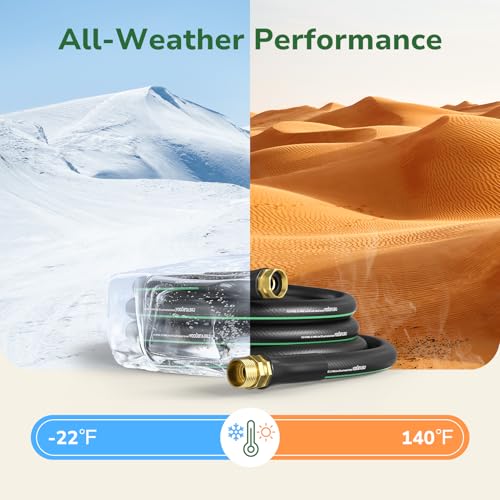 GreatBuddy Garden Hose 25ft, 5/8" Heavy Duty Water Hose - size: 25ft