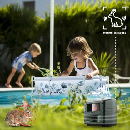 Bird-X Yard Gard Silent Animal Repeller, 4000 Sq. Ft. Deer Raccoons Skunks