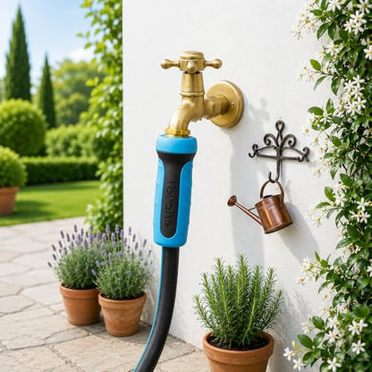 FEVONE Heavy Duty Garden Hose 3 ft, Leader Hose For Hose Reel